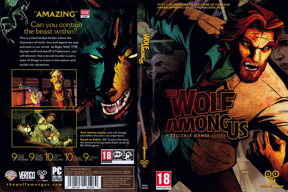 Full Cover for The Wolf Among Us (Windows)