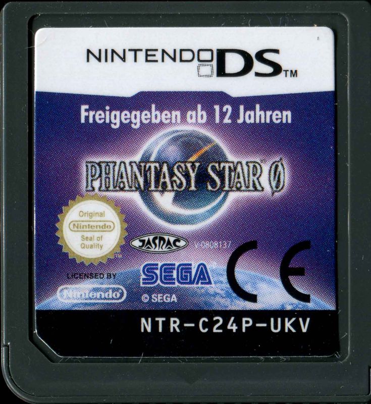Media for Phantasy Star Ø (Nintendo DS): Front