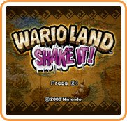 Front Cover for Wario Land: Shake It! (Wii U) (eShop release)