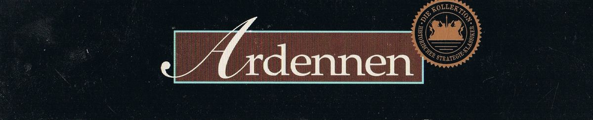 Spine/Sides for Battleground: Ardennes (Windows and Windows 3.x) (First Budget Re-release): Top