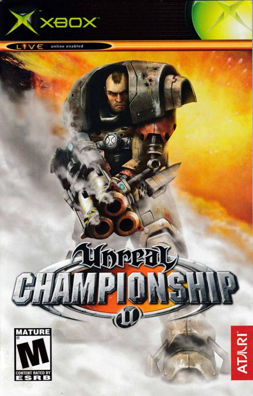 Manual for Unreal Championship (Xbox): Front