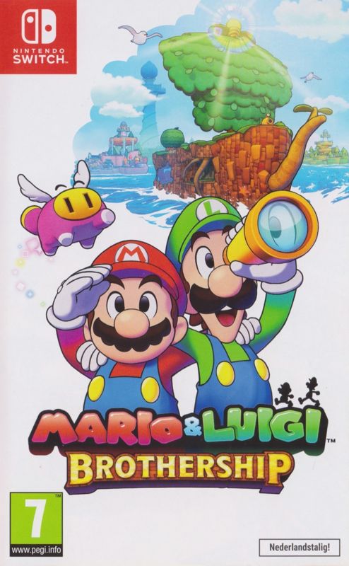 Mario & Luigi: Brothership box covers - MobyGames