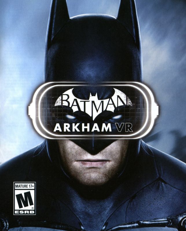 Manual for Batman: Arkham VR (PlayStation 4): Front