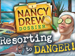 Front Cover for Nancy Drew Dossier: Resorting to Danger! (Windows) (Her Interactive release)