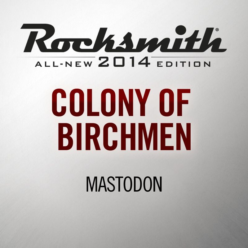 Front Cover for Rocksmith: All-new 2014 Edition - Mastodon: Colony of Birchmen (PlayStation 3 and PlayStation 4) (download release)