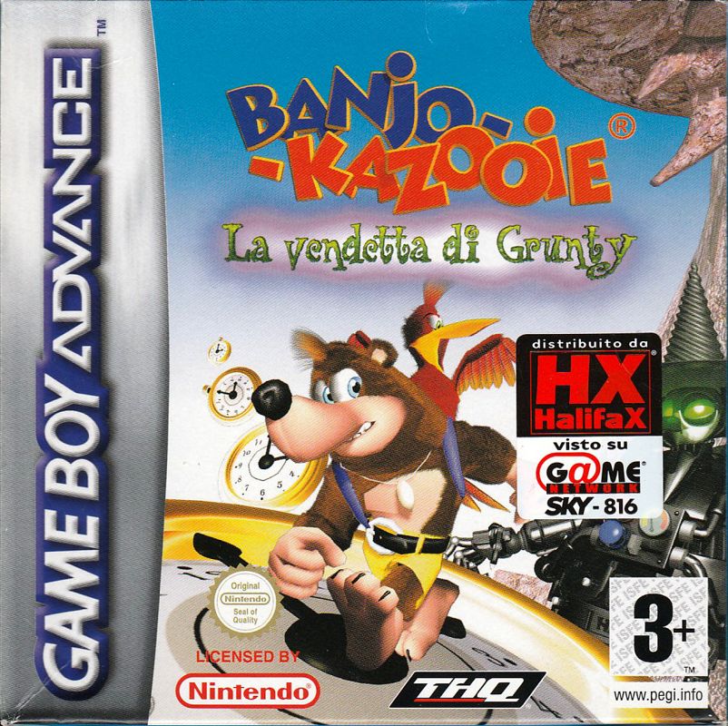 Front Cover for Banjo-Kazooie: Grunty's Revenge (Game Boy Advance)