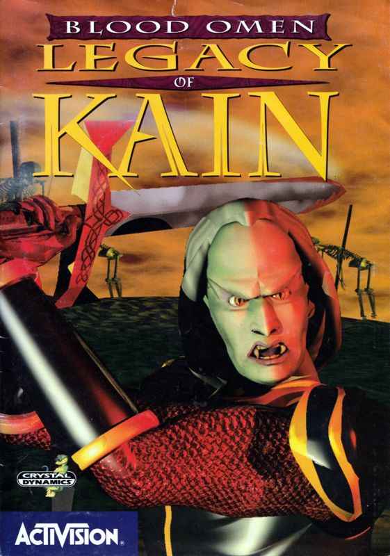 Blood Omen: Legacy of Kain cover or packaging material - MobyGames