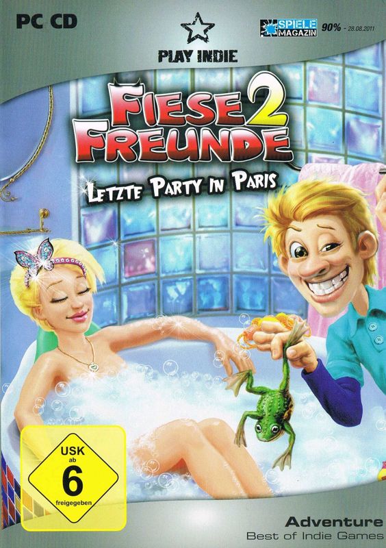 Front Cover for Fiese Freunde 2: Letzte Party in Paris (Windows) (Play Indie release)