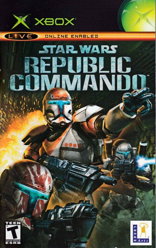 Manual for Star Wars: Republic Commando (Xbox): Front