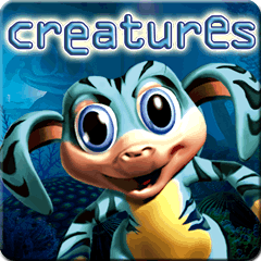 Front Cover for Creatures: Raised in Space (PSP and PlayStation 3) (Download release)