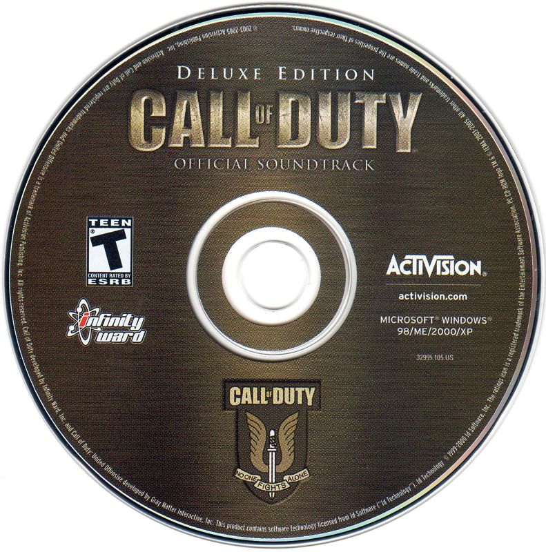 Call of Duty: Deluxe Edition cover or packaging material - MobyGames