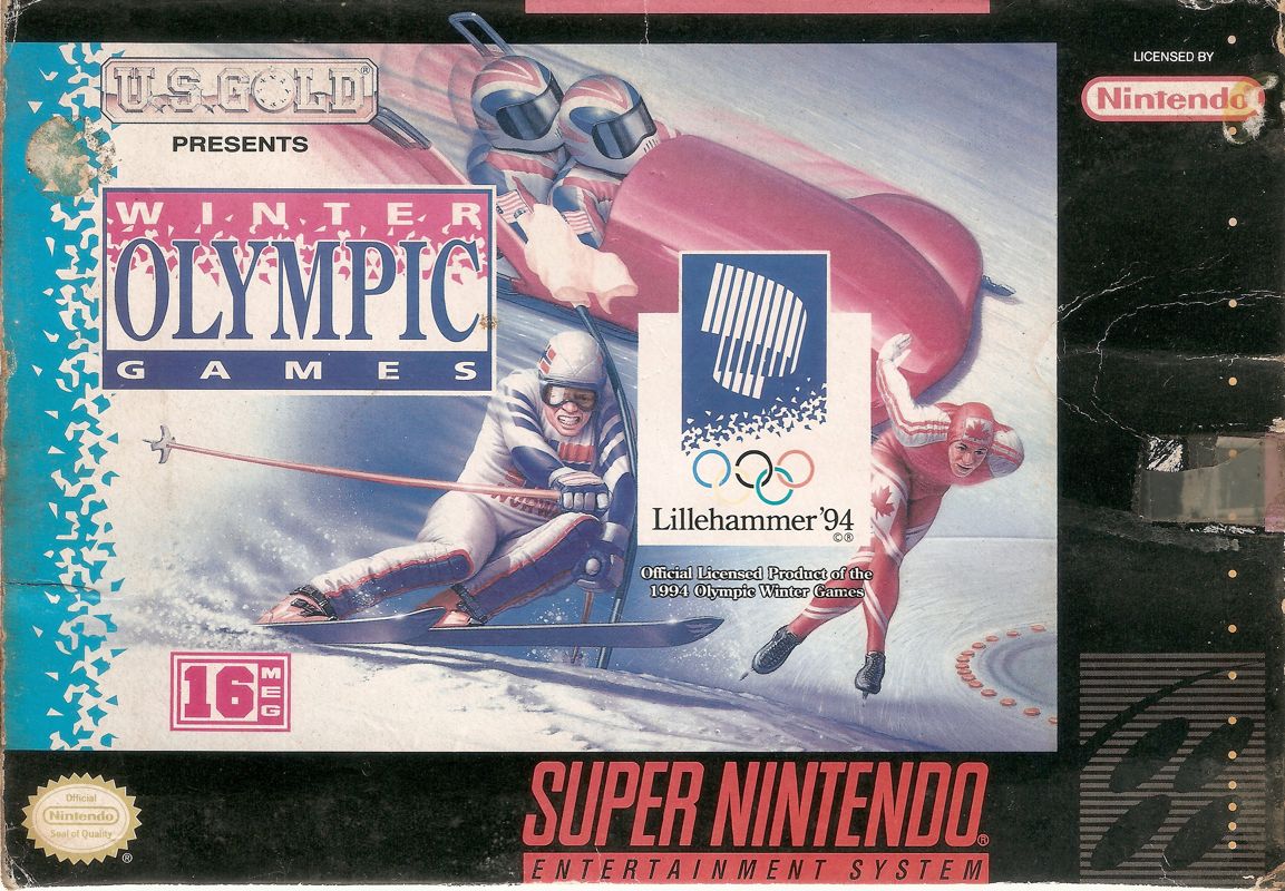 Front Cover for Winter Olympics: Lillehammer '94 (SNES)