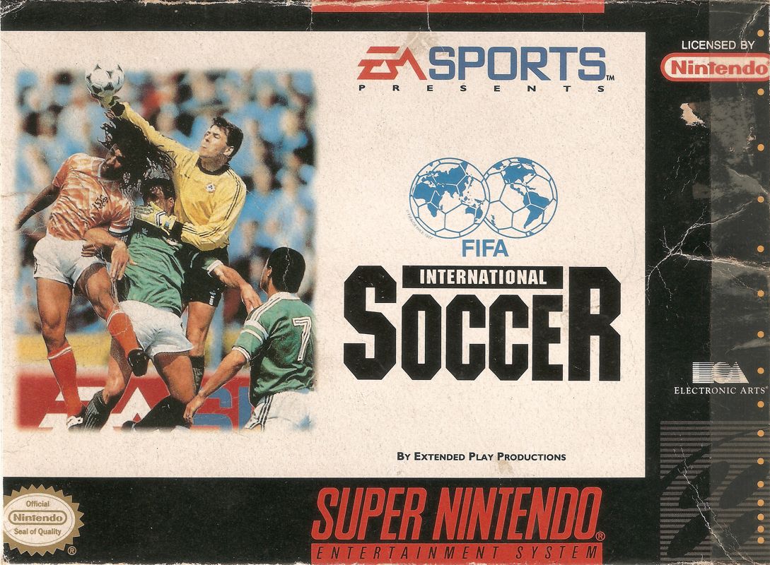 Front Cover for FIFA International Soccer (SNES)