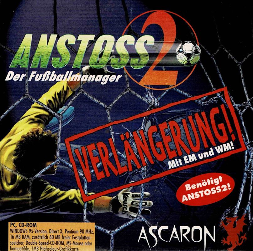 Other for Anstoss 2: Der Fußballmanager - Verlängerung! (Windows) (Re-release): Sleeve - Front
