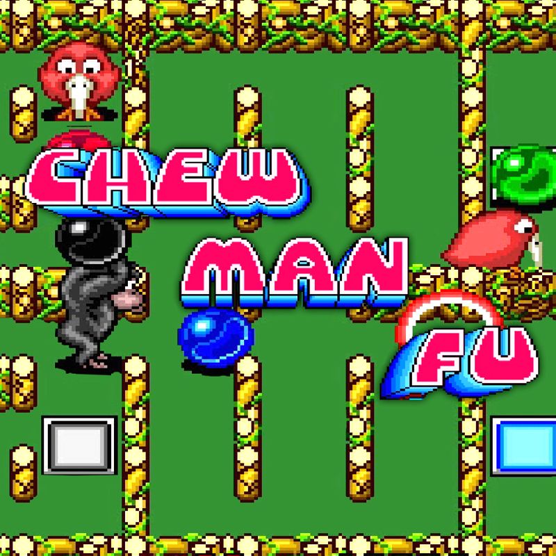 Front Cover for Chew Man Fu (Wii and Wii U) (download release)