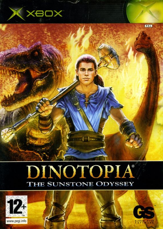 Front Cover for Dinotopia: The Sunstone Odyssey (Xbox)