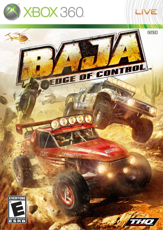 Front Cover for Baja: Edge of Control (Xbox 360) (Promotional cover art released July 2008)