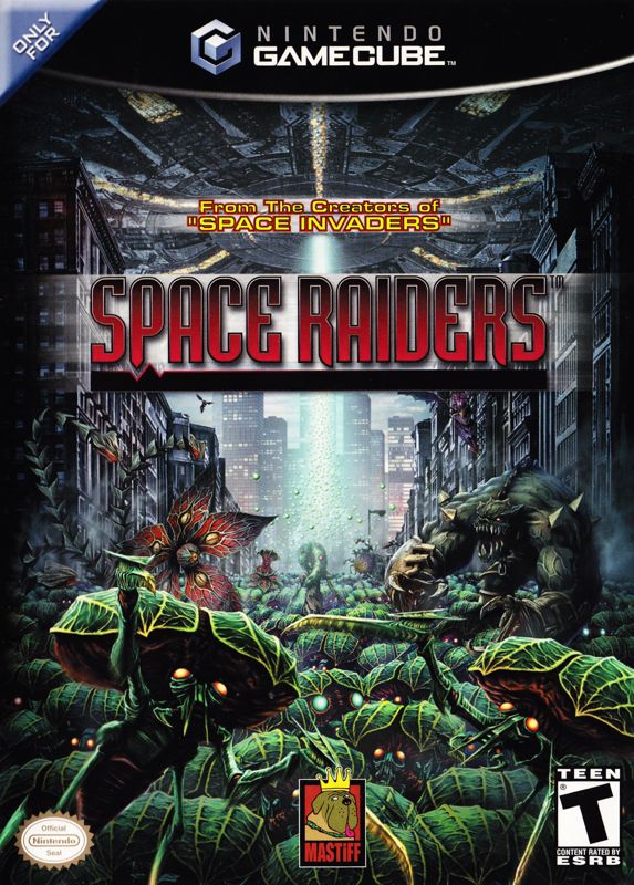 Front Cover for Space Raiders (GameCube)