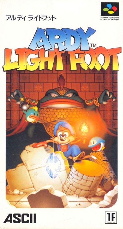 Front Cover for Ardy Lightfoot (SNES)