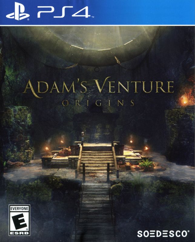 Front Cover for Adam's Venture: Origins (PlayStation 4)