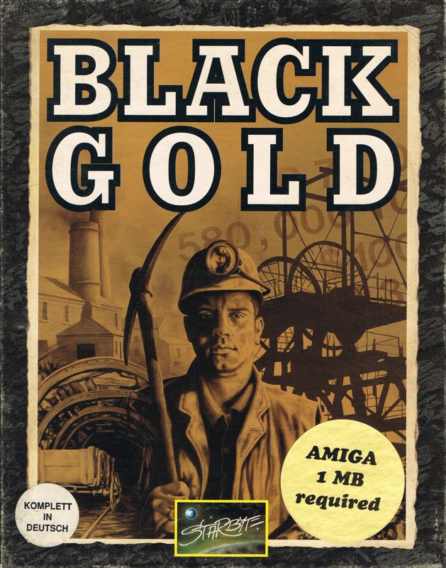 Front Cover for Black Gold (Amiga)