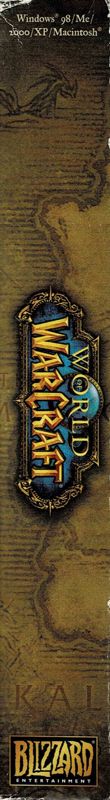 Spine/Sides for World of WarCraft (Macintosh and Windows) (2006 re-release): Left