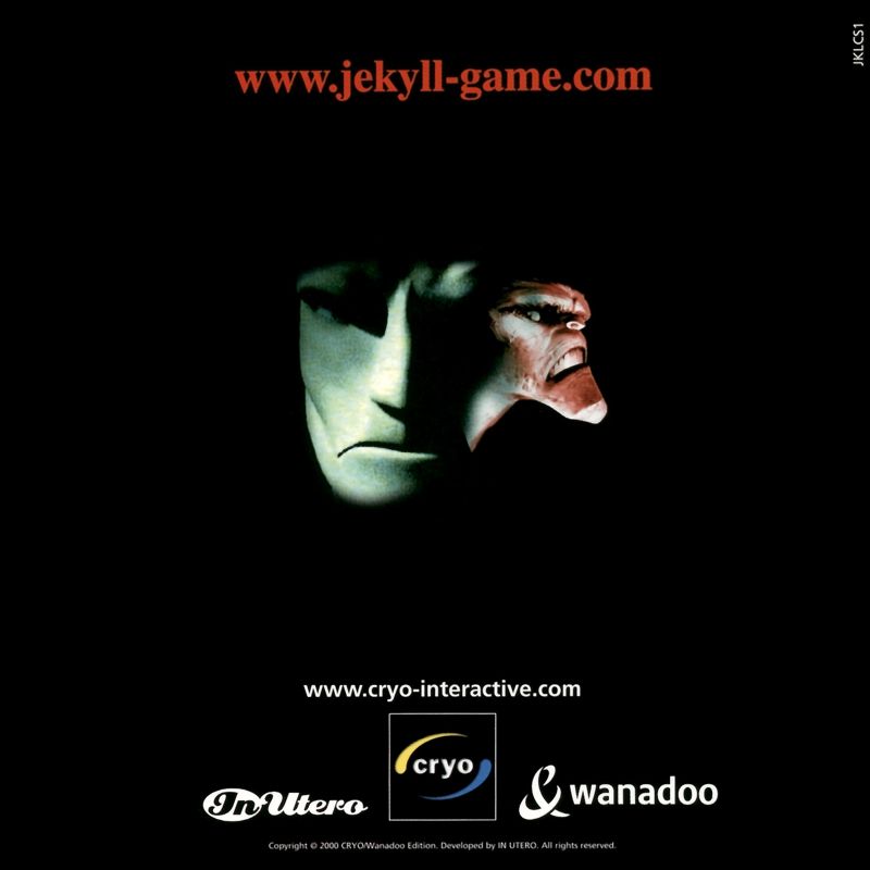 Other for Jekyll & Hyde (Windows): CD Sleeve - Back