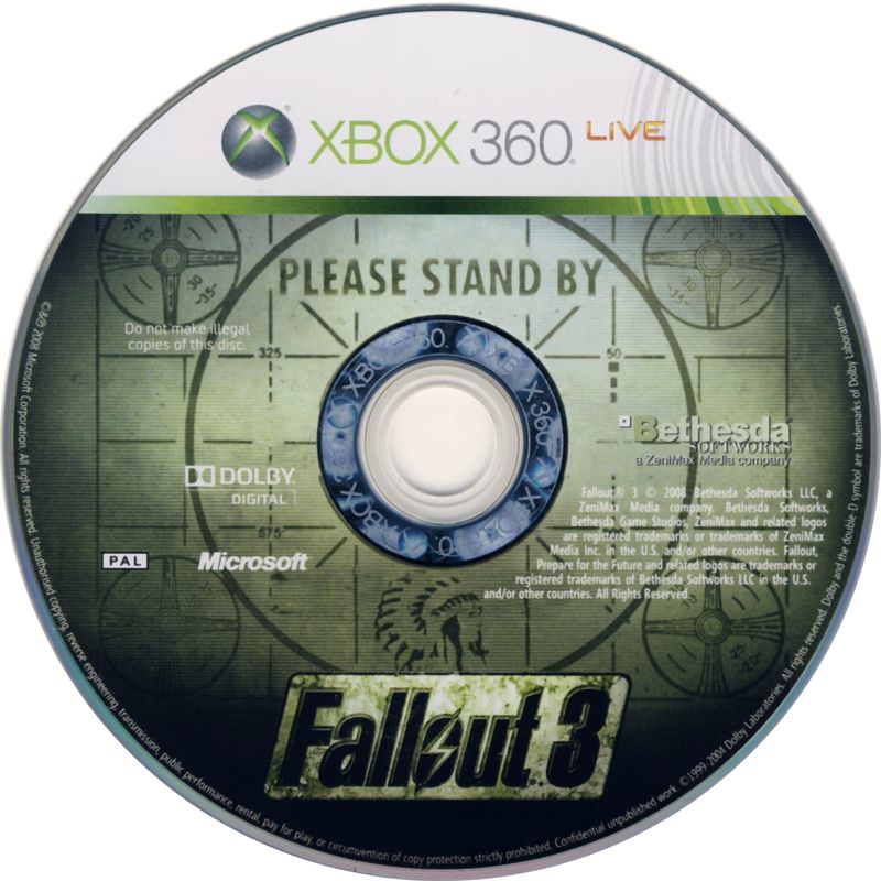 Media for Fallout 3 (Xbox 360)