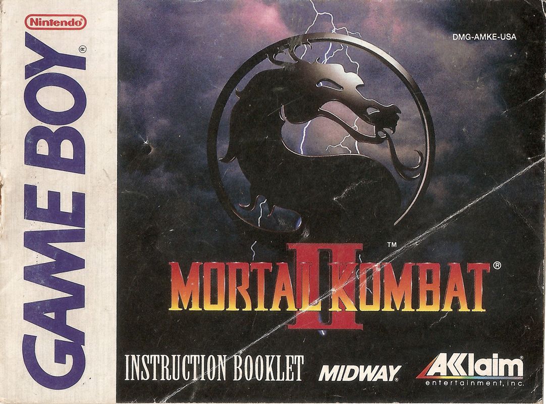 Mortal Kombat II Cover Or Packaging Material - MobyGames