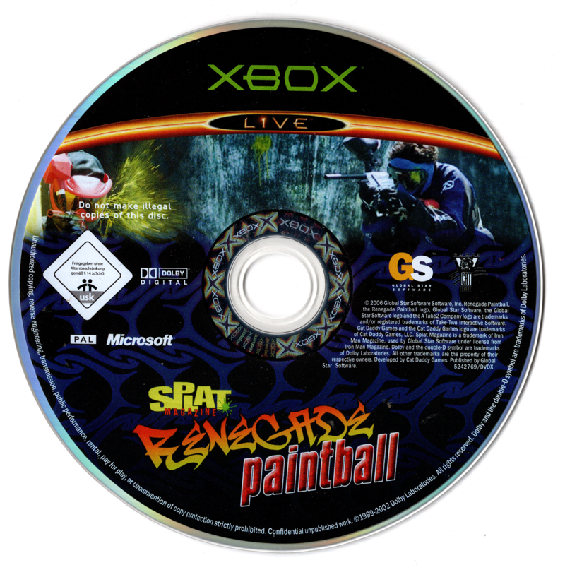 Media for SPLAT Magazine: Renegade Paintball (Xbox)