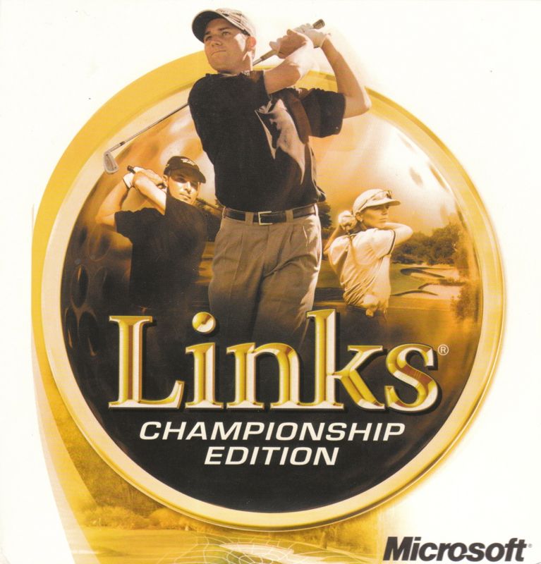 Other for Links: Championship Edition (Windows): CD Cardboard Folder - Front