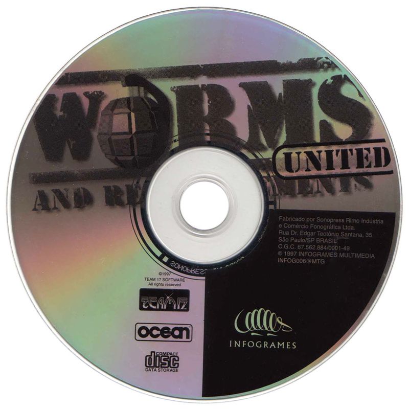 Media for Worms United (DOS)