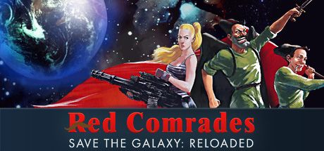 Front Cover for Red Comrades: Save the Galaxy - Reloaded (Linux and Macintosh and Windows) (Steam release)
