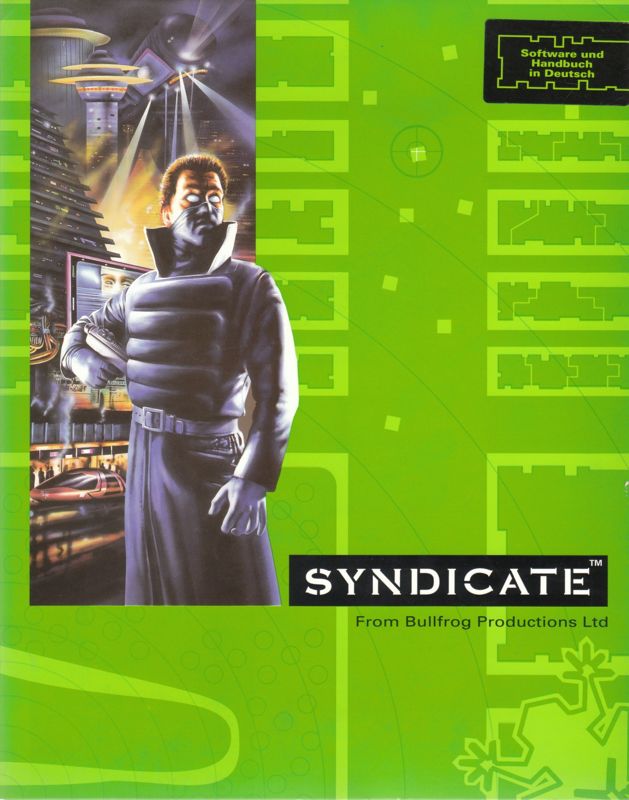 Front Cover for Syndicate (DOS) (3.5" disk release)