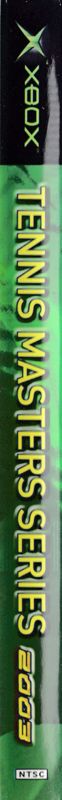 Spine/Sides for Tennis Masters Series 2003 (Xbox)