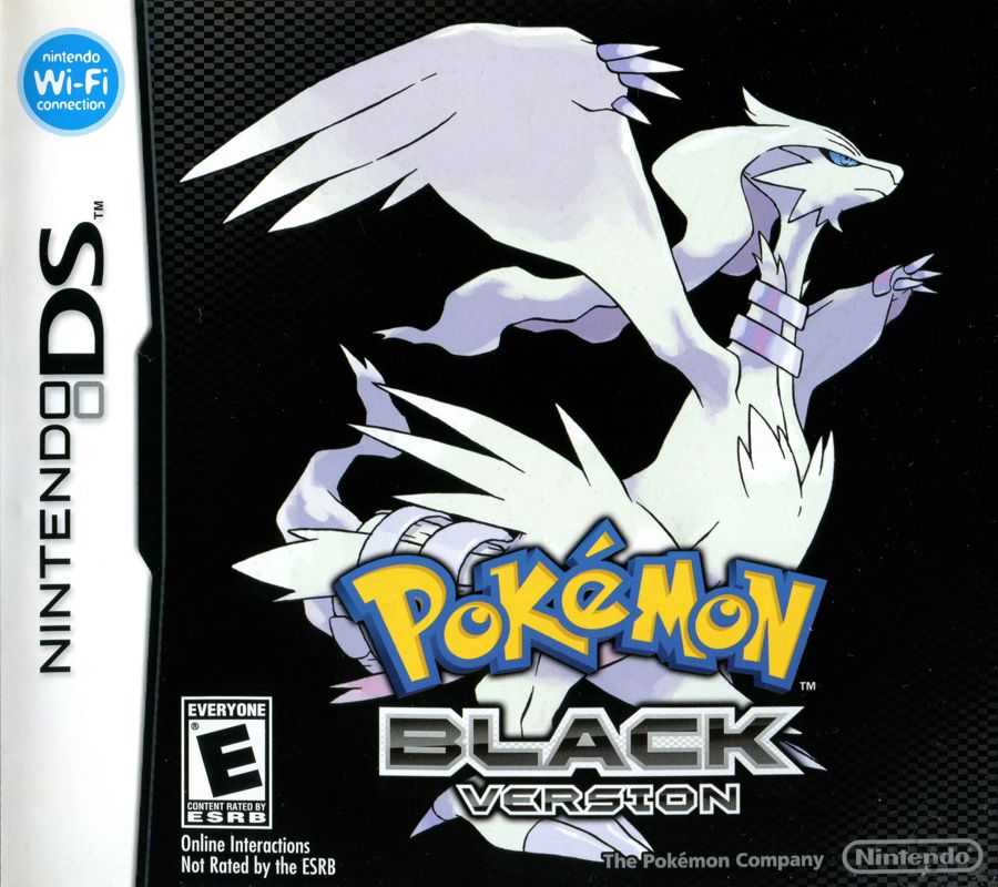 Front Cover for Pokémon Black Version (Nintendo DS)