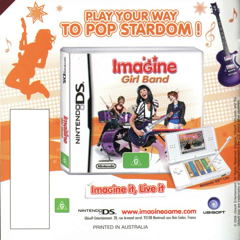 Imagine Teacher cover or packaging material MobyGames