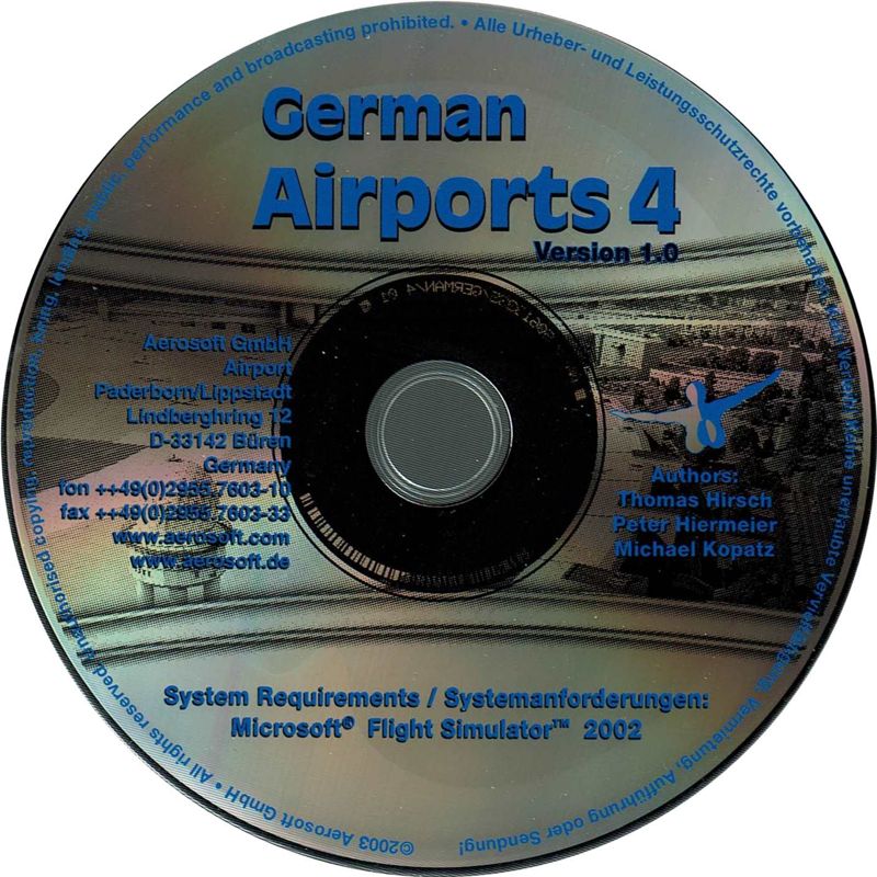 Media for German Airports 4 (Windows)