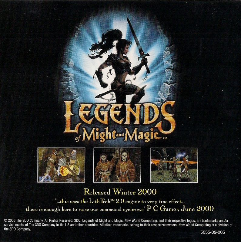Other for Might and Magic VIII: Day of the Destroyer (Windows): Jewel Case - Front Reverse