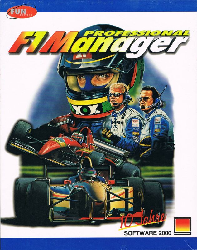 Front Cover for F1 Manager Professional (DOS)