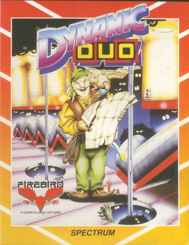 Front Cover for Dynamic Duo (ZX Spectrum)