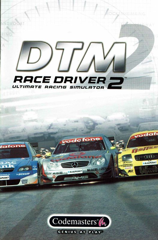 Manual for TOCA Race Driver 2 (Windows): Front