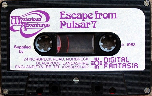 Media for Escape from Pulsar 7 (BBC Micro)