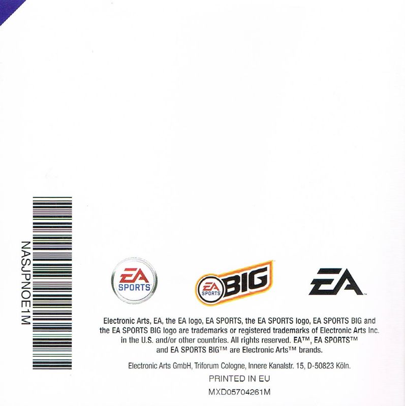 Manual for The Sims 2 (Nintendo DS): Back