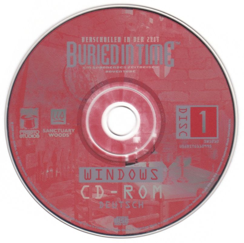 Media for The Journeyman Project 2: Buried in Time (Windows 3.x) (Version 1.1): Disc 1