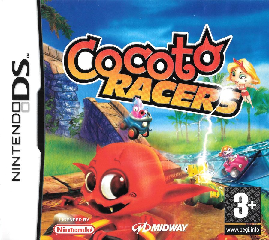Front Cover for Cocoto: Kart Racer (Nintendo DS) (Midway version)