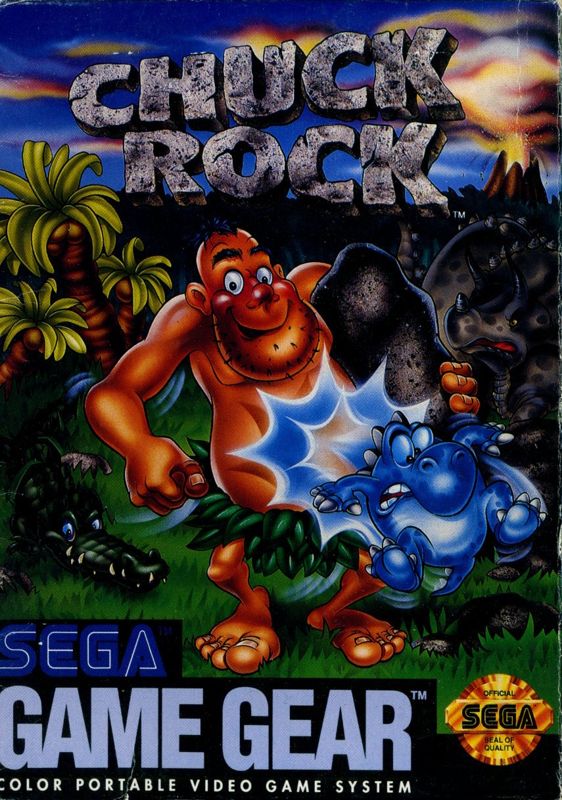 Front Cover for Chuck Rock (Game Gear)