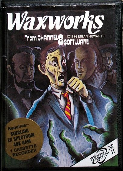 Front Cover for Waxworks (ZX Spectrum)
