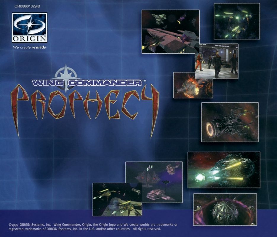 Other for Wing Commander: Prophecy (Windows): Jewel Case - Back