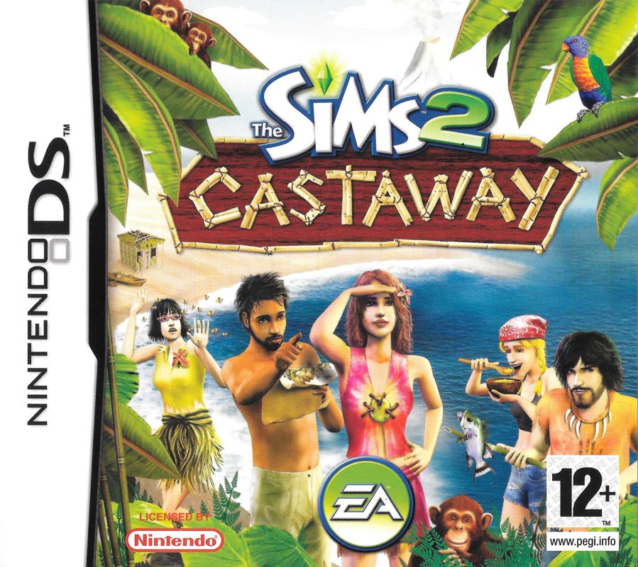 Front Cover for The Sims 2: Castaway (Nintendo DS)